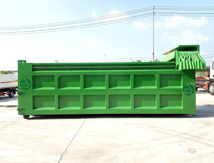 Hook lift bin